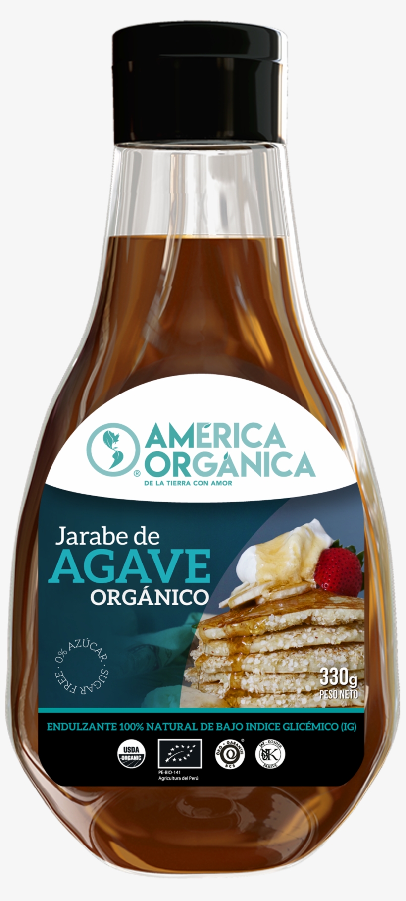 Miel De Agave America Organica, transparent png