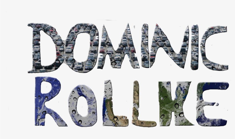 Letters "dominic Rollke" Blended With Rain Drops - Snow, transparent png