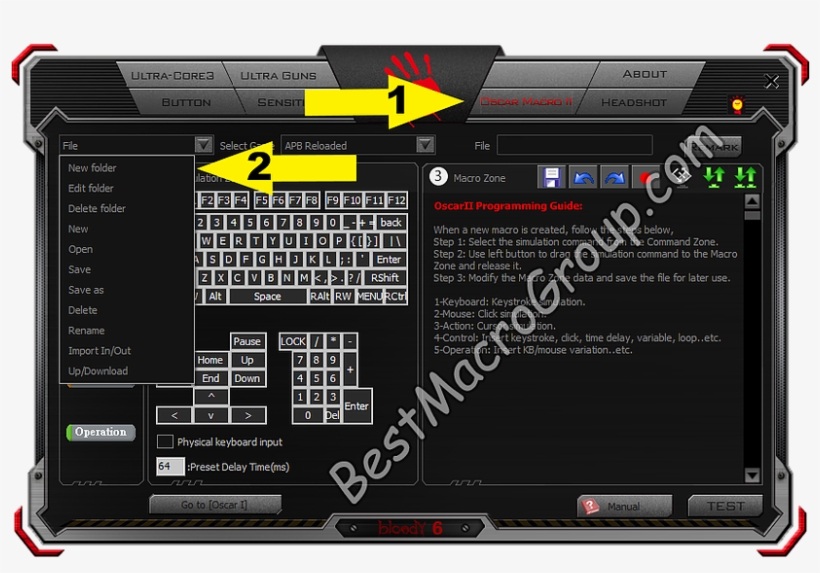 Transfer New Macros To It - A4tech, transparent png