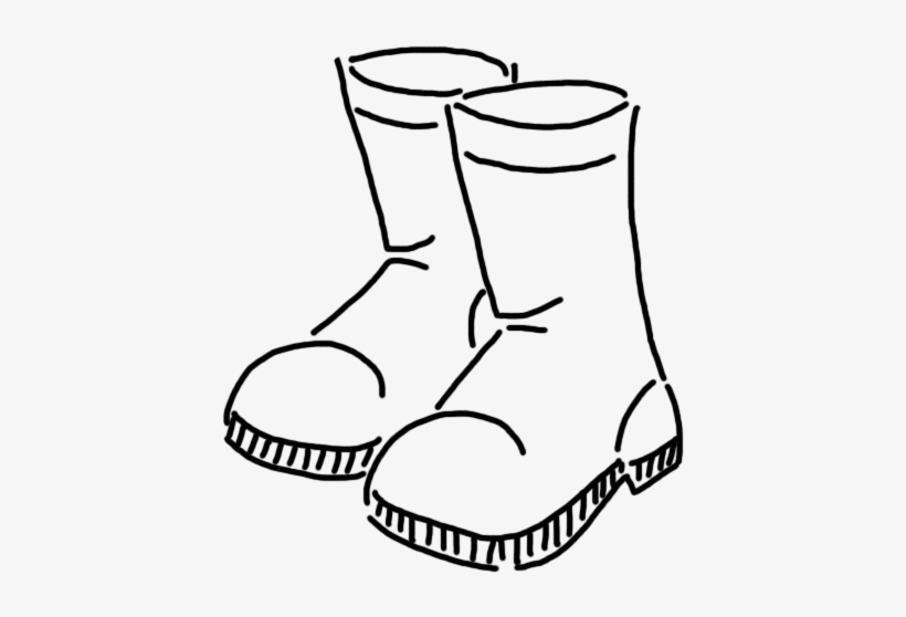 Clip Art Images - Rain Boot, transparent png