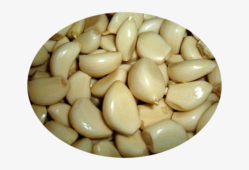 Fresh Garlic - Peeled Garlic Png, transparent png