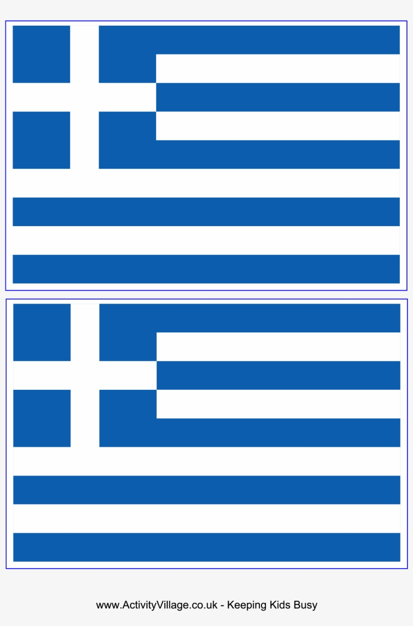 Free Printable Flag Greece - Greek Flag Printable, transparent png