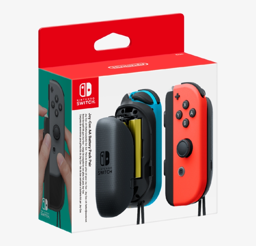 Joy-con Aa Battery Pack - Joycon Aa Battery Pack, transparent png
