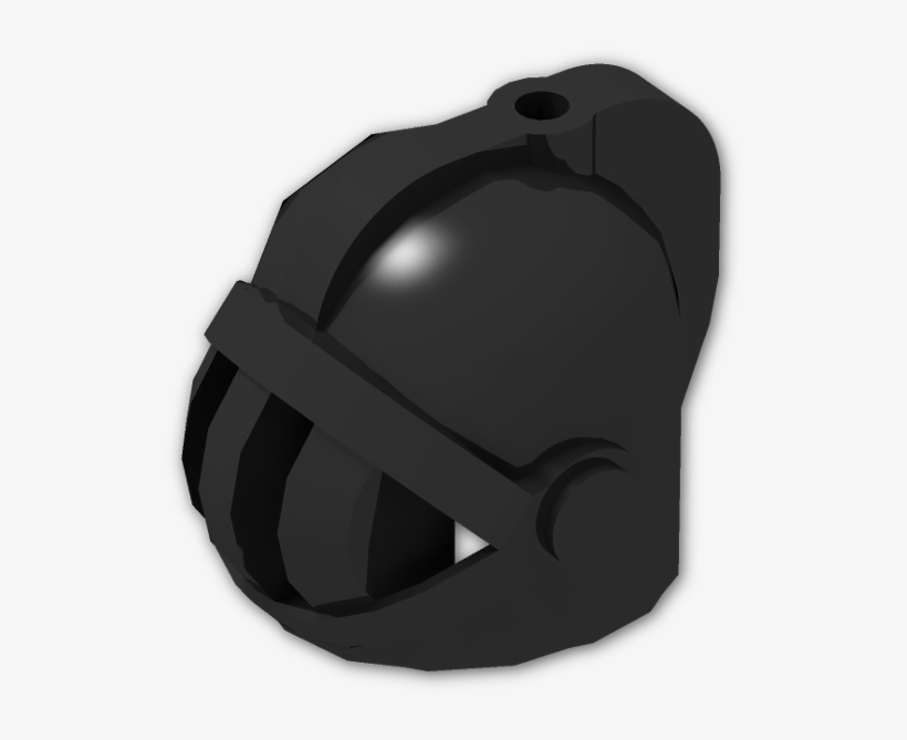 Minifig Helmet Castle With Fixed Face Grille - Illustration, transparent png