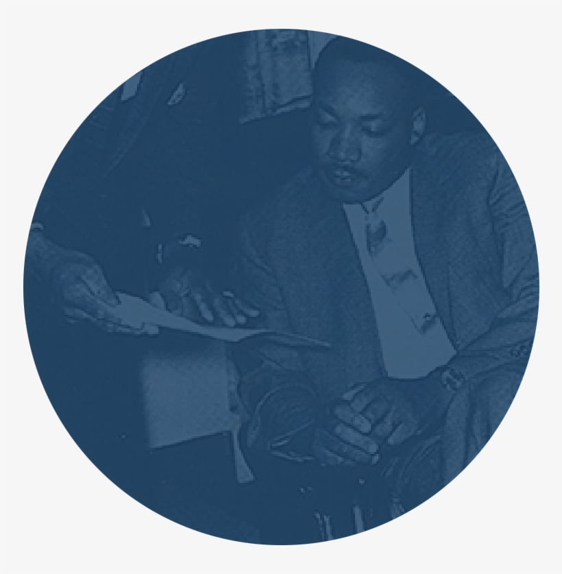 Martin Luther King Jr - Circle, transparent png