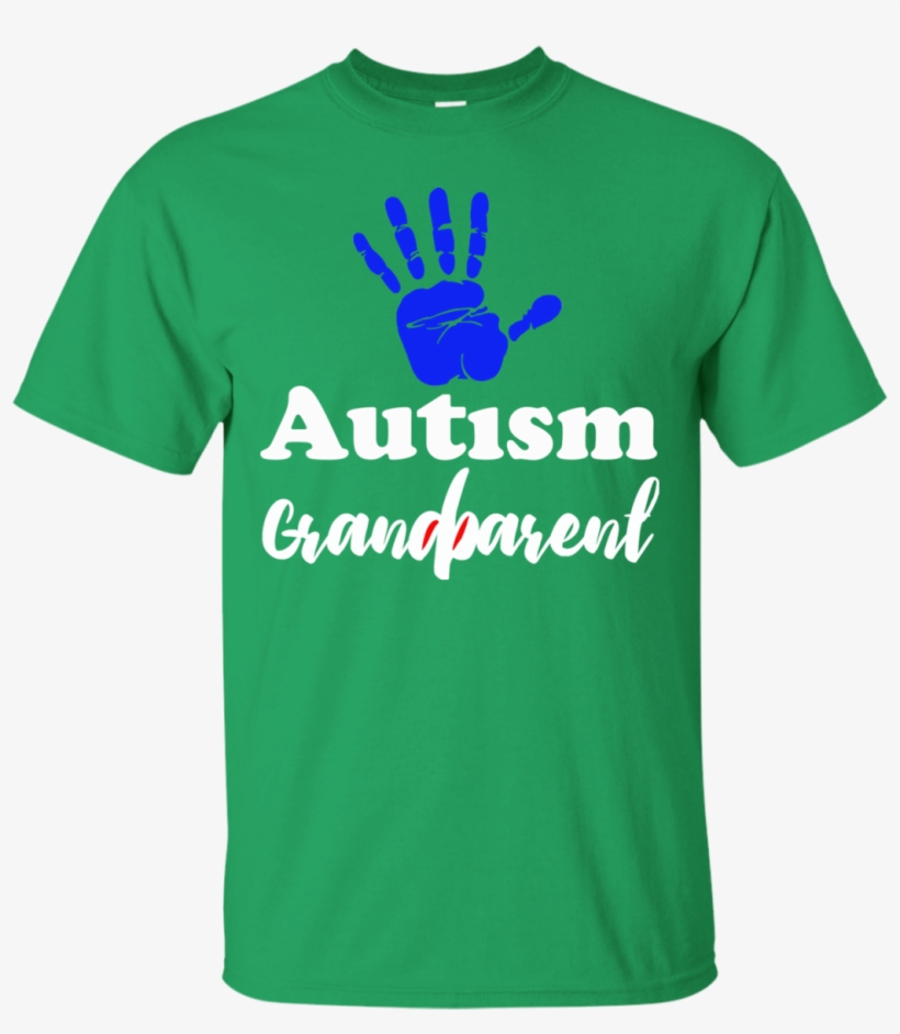 Autism Grandparents T-shirt Men - Hand, transparent png