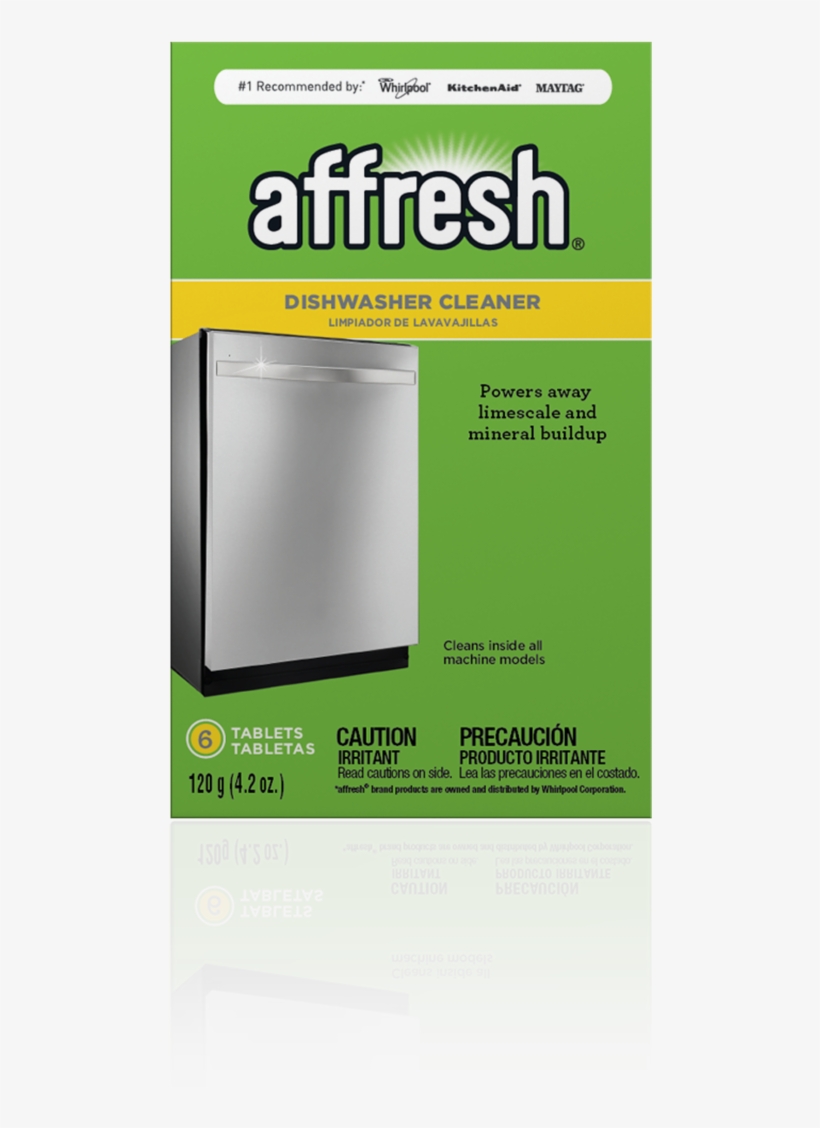 Affresh® Dishwasher Cleaner Press Enter To Zoom In - Plastic, transparent png