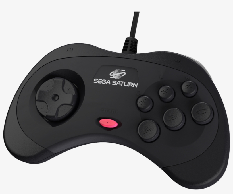 Sega Saturn Manette Filaire 8 Boutons - Game Controller, transparent png