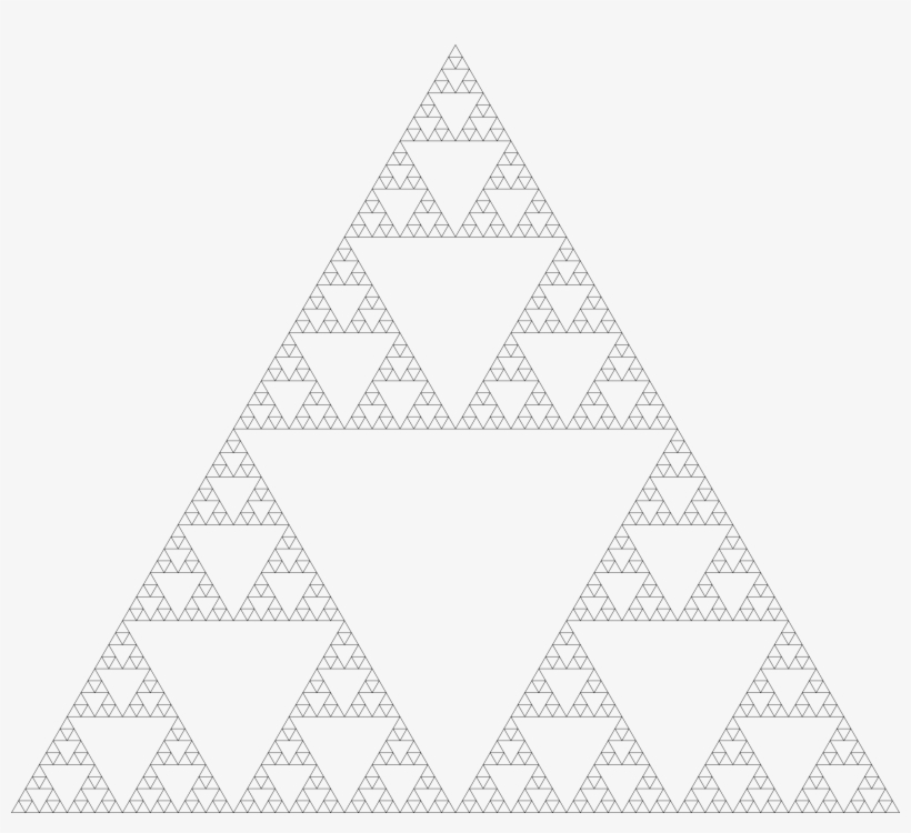 This Free Icons Png Design Of Sierpinski Gasket, transparent png