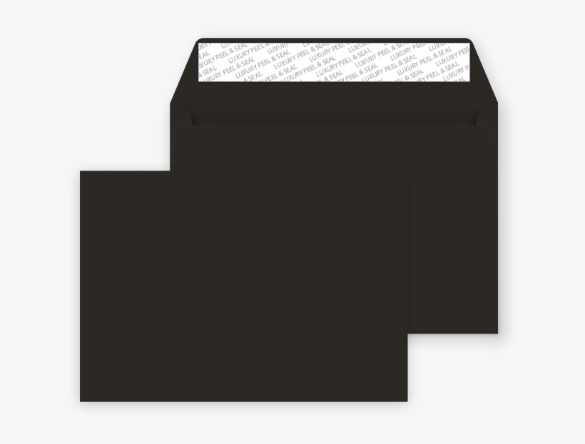 114 C6 Jet Black - Black Envelope Png, transparent png