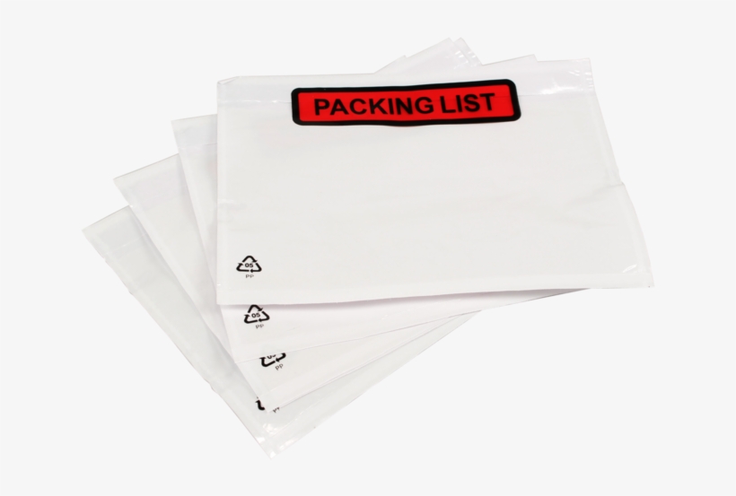 Envelope, Packing List Envelope, 122x160mm, - Tissue Paper, transparent png