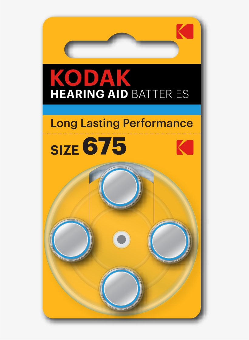 Kodak Hearing Aid Battery - Circle, transparent png