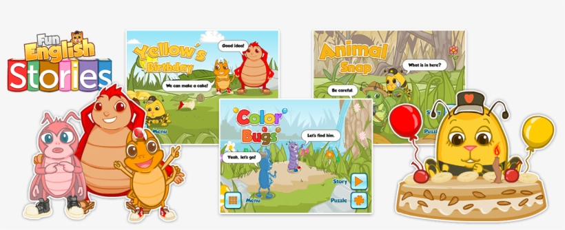 Fun English Stories By Studycat - Cartoon, transparent png