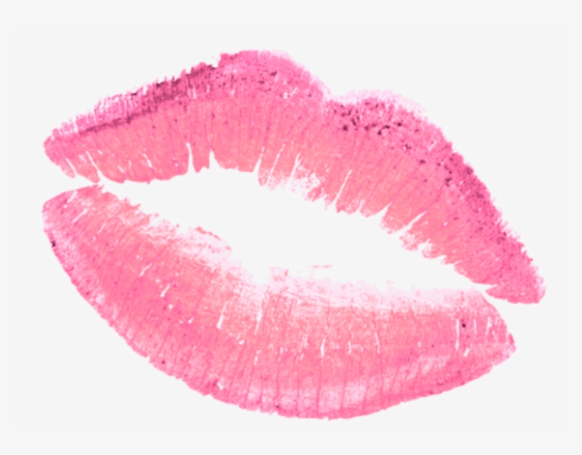 Collection Of Free Pink Transpa Lipstick Mark On Ubisafe - Lips Transparent Background, transparent png