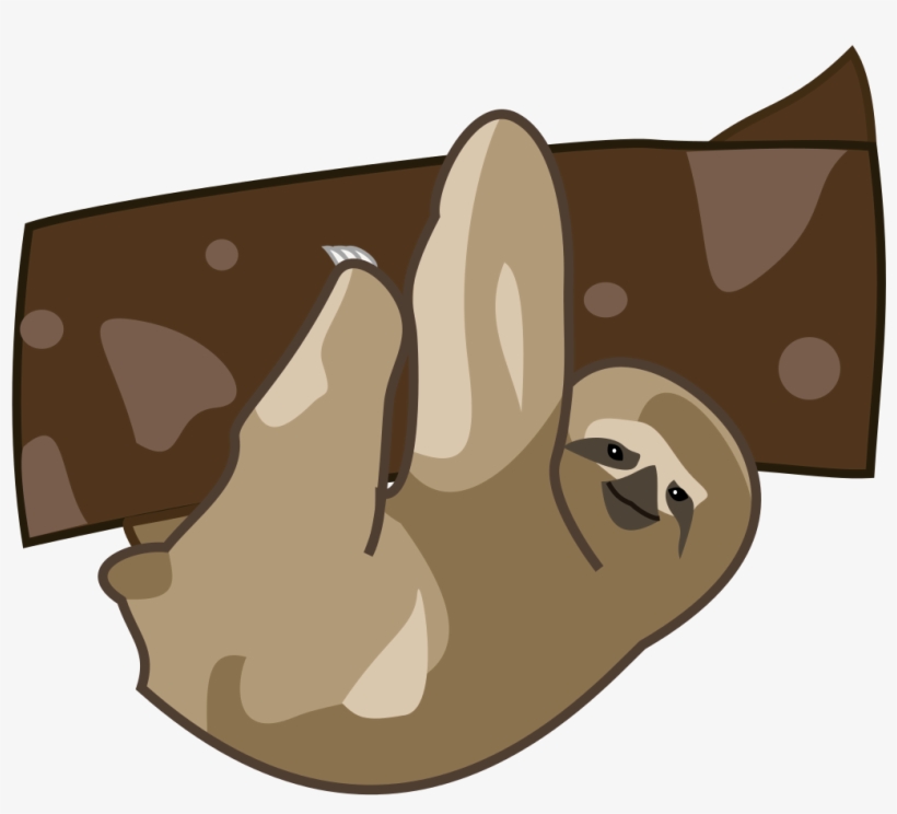 File - Sloth Cartoon - Svg - Sloth Cartoon Png, transparent png