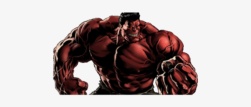 Red Hulk - Hulk Png, transparent png
