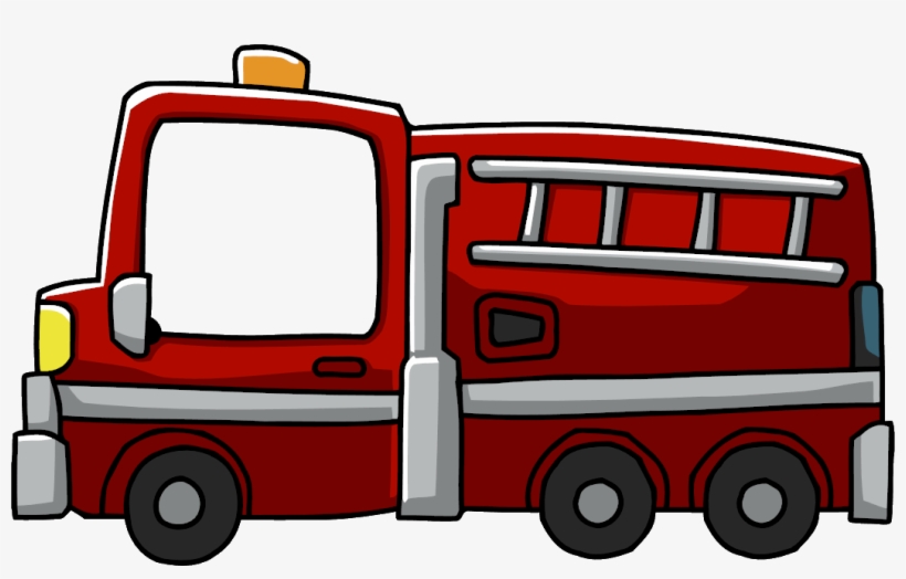 Fire Truck Clipart 3 B Firetruck Image Silhouette Clipartcow - Fire Engine, transparent png
