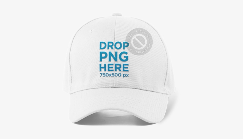 White Cap Mock Up, transparent png