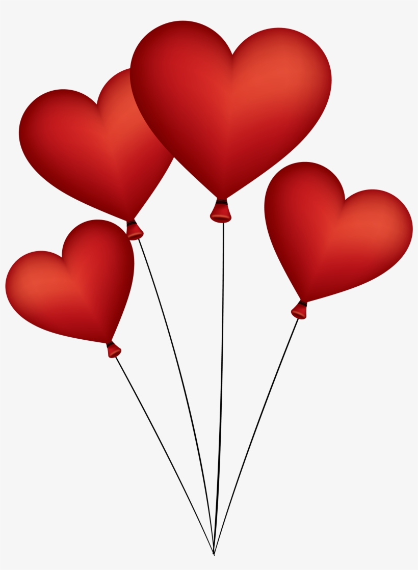 Heart Balloon Png Image - Heart Balloon Png, transparent png