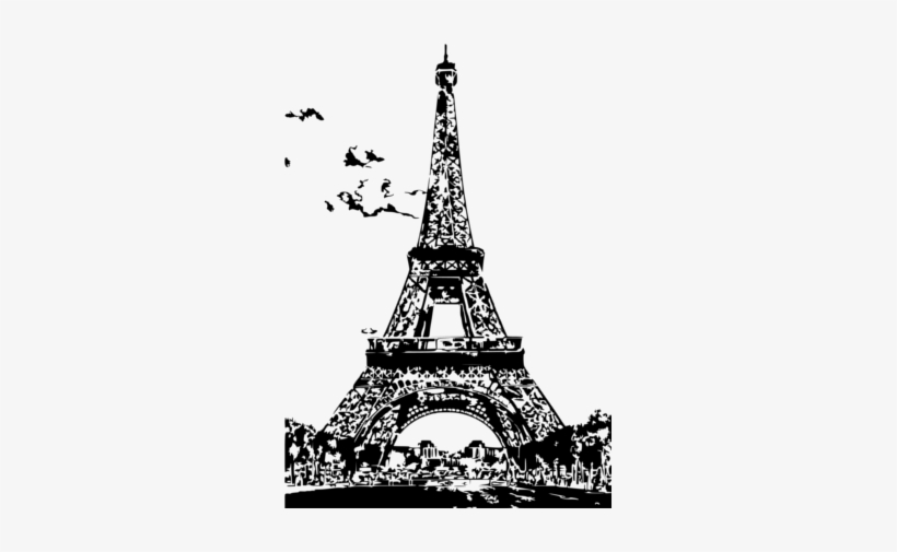Eiffel Tower Sketch Ocal - Sketch, transparent png