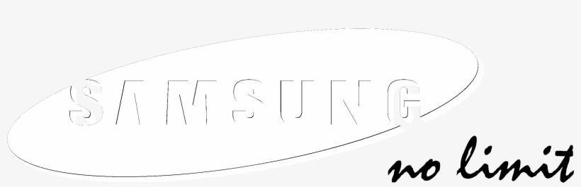 Samsung Logo Black And White - Samsung, transparent png