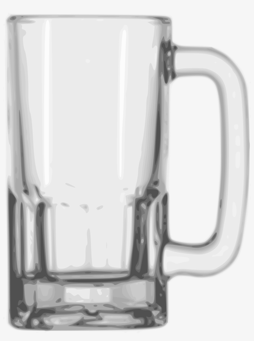 Open - Glass Beer Mug Png, transparent png