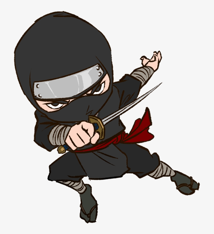 You Are Not A Ninja - Chibi Ninja Png, transparent png