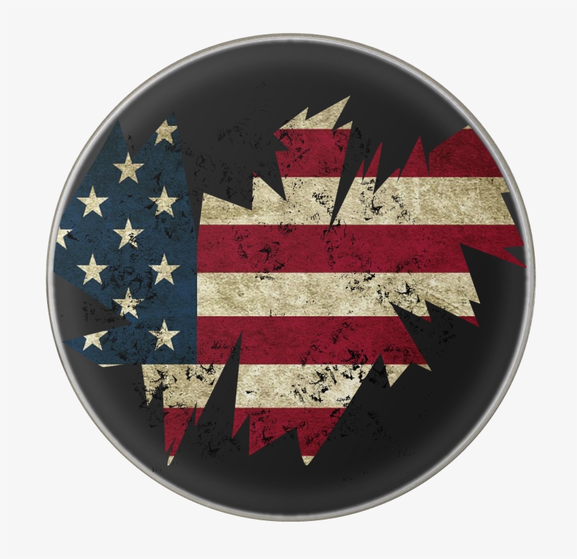 American Flag Decal - Best Design American Flag Metal License Plate, transparent png