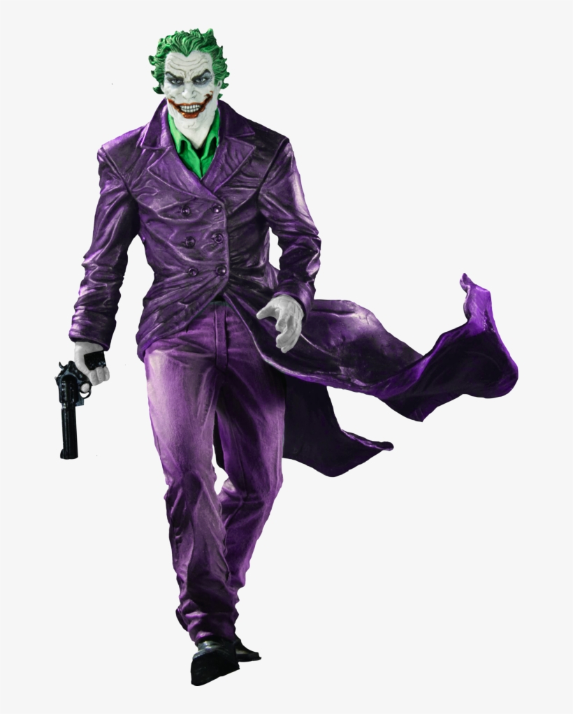 Download - Batman Black And White Lee Bermejo The Joker Statue, transparent png