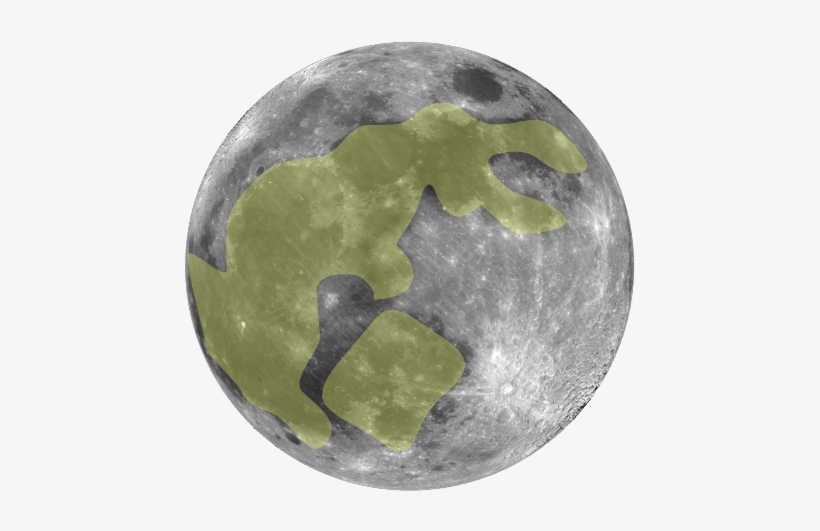 The Jade Rabbit On The Moon - Rabbit In The Moon, transparent png