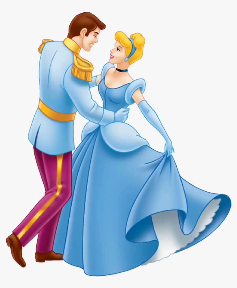 Cinderella And Prince Png, transparent png