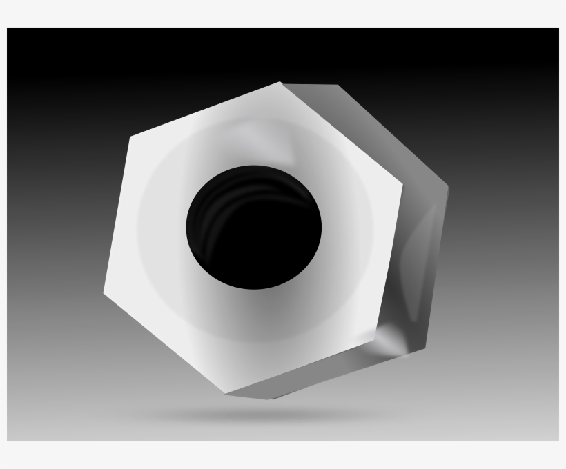 Hexagonla Nut - Ốc Vít Vector Png, transparent png