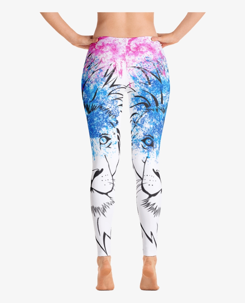Happy Double Hooded Pied Frenchie Capri Leggings, transparent png
