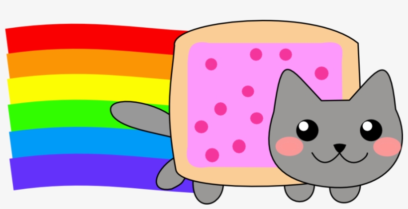 Nyan Cat Png Transparent Images Desktop Backgrounds - Nyan Cat Png Hd, transparent png