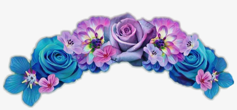 Flowercrown Flower Sticker Flowercrownsticker Flowersti - Flower Crown Transparent Background, transparent png