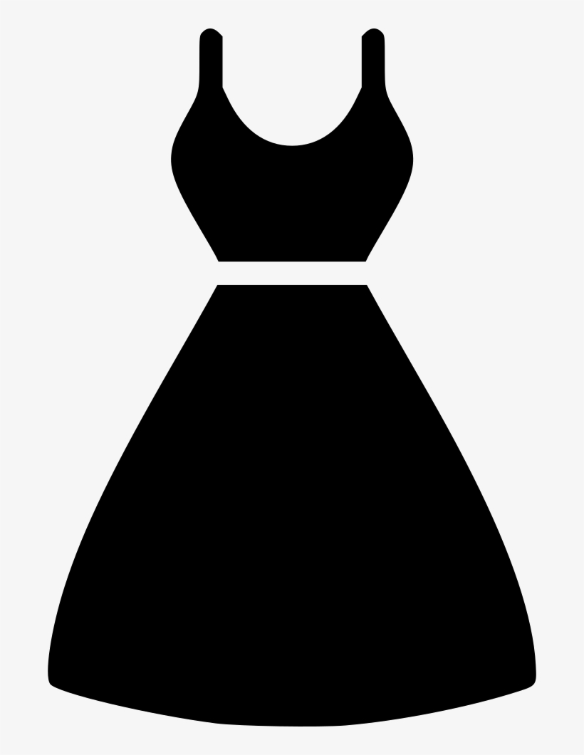 Dress Girl Women Fashion Garment Comments - Little Black Dress, transparent png