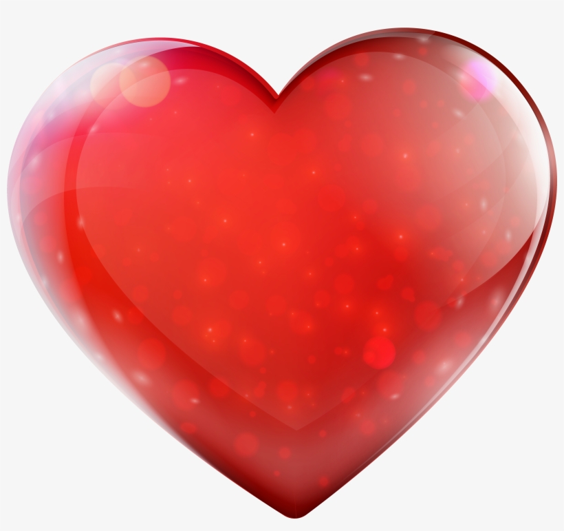 Glassy Heart Png Clipart - Heart, transparent png