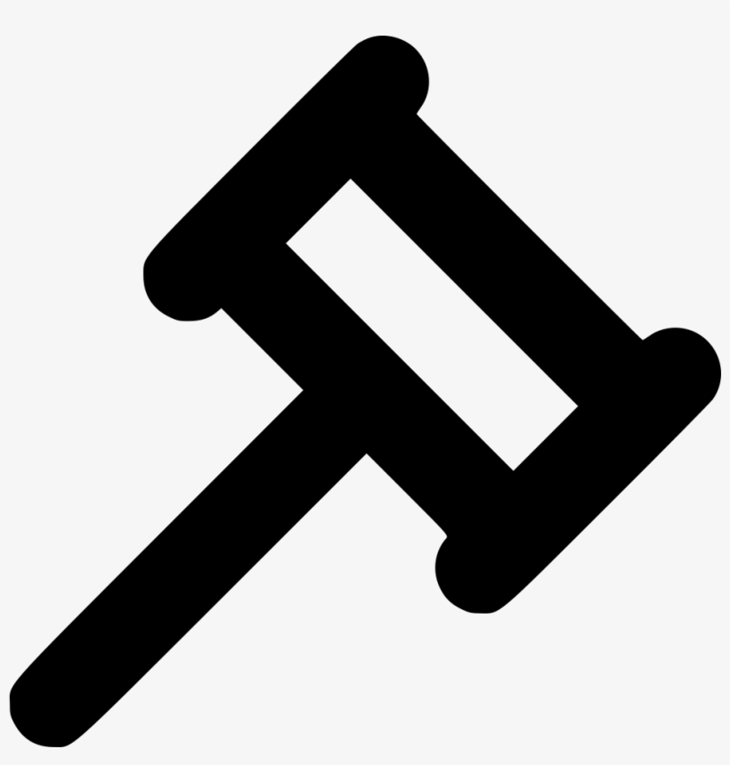 Gavel Comments - Subasta Icon, transparent png