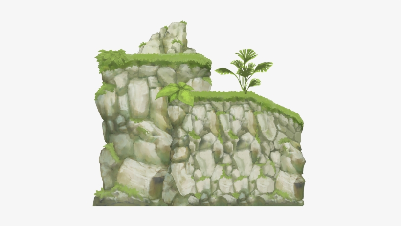 2d Mountain Tiles, transparent png