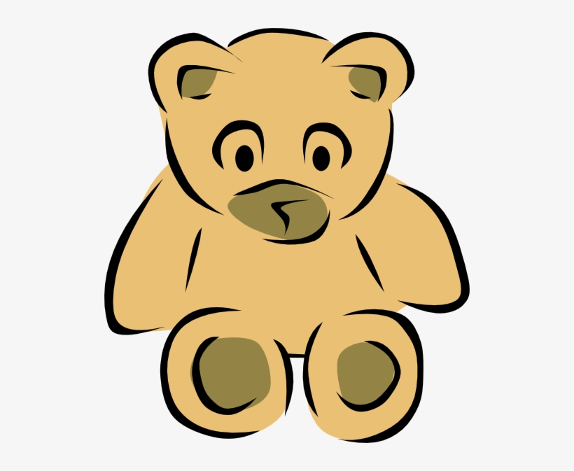 Stylized Teddy Bear Svg Clip Arts 522 X 593 Px, transparent png