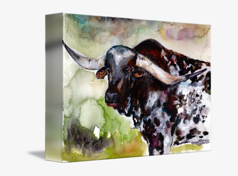 So Here Is A Stunning Portrait Of A - Texas Longhorn, transparent png