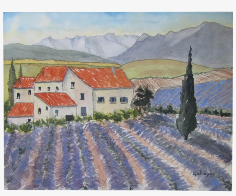 French Lavender Painting Chairish, transparent png