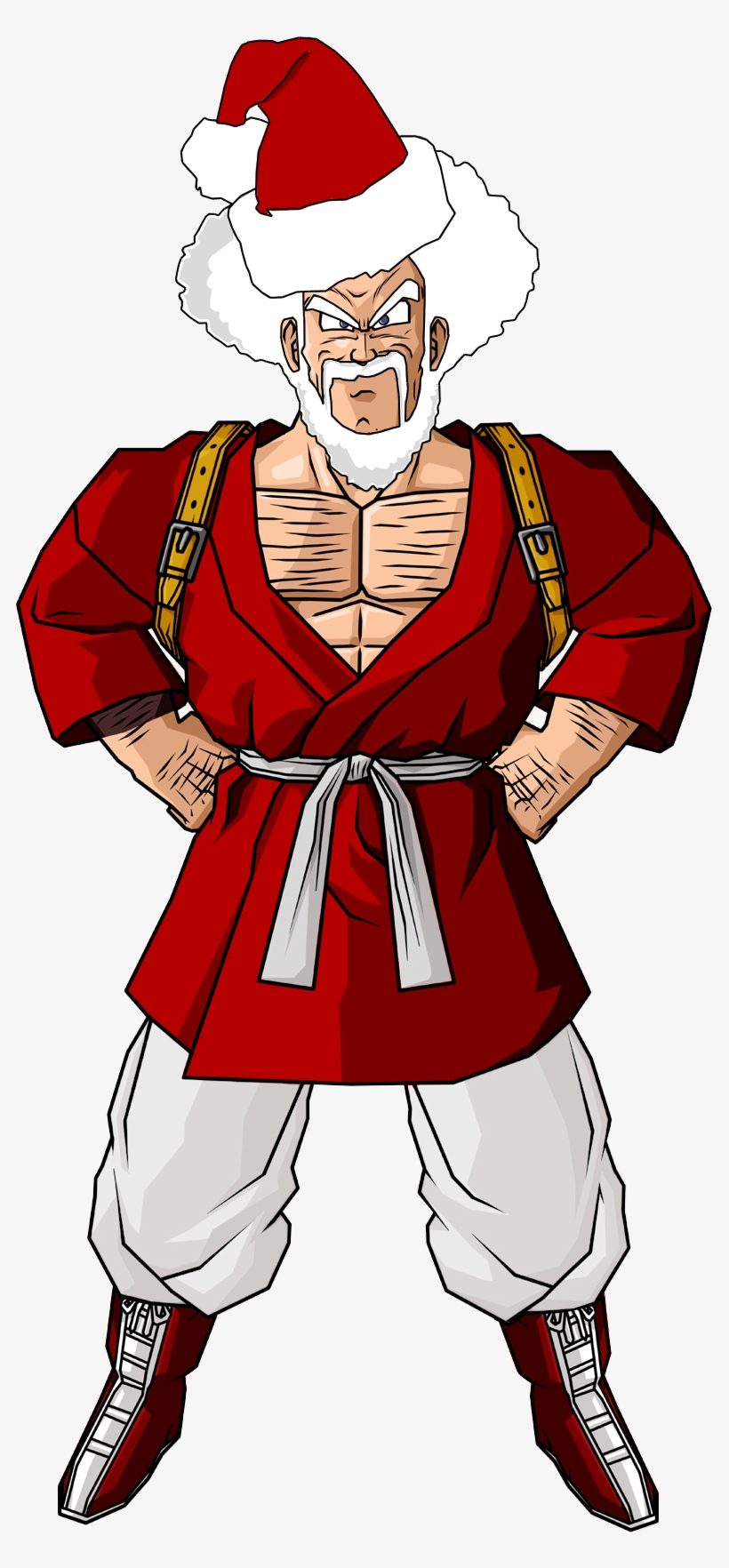 Mr - Santa - Mr Satan Super Sayayin, transparent png