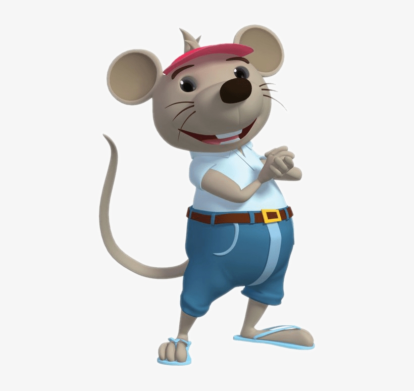 Bananas In Pyjamas Rat In A Hat - Rat From Bananas In Pajamas, transparent png