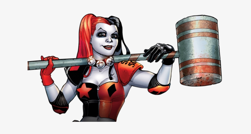 Harley Quinn Style - Harley Quinn Comic Png, transparent png