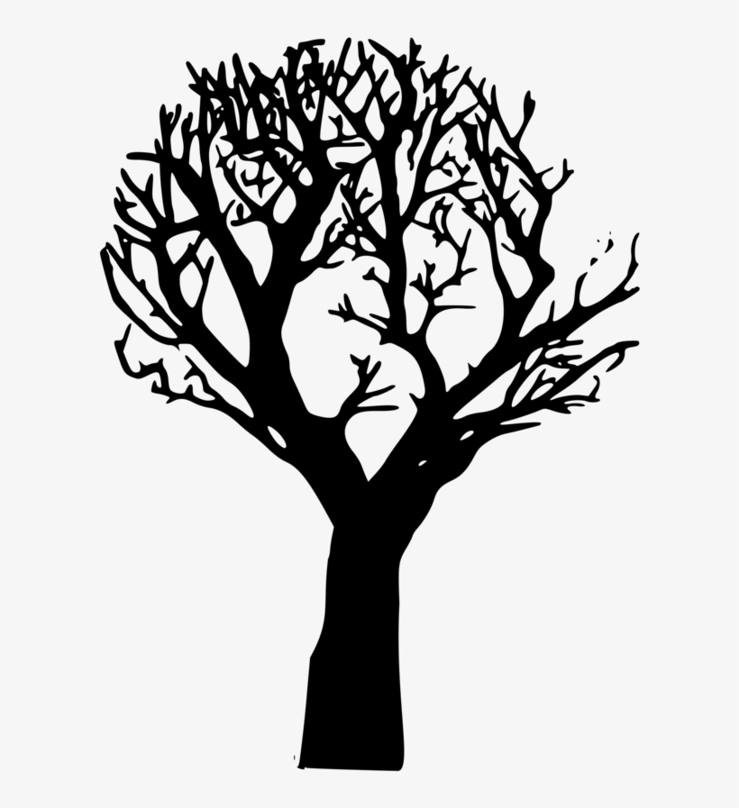 Branch Clipart Halloween - Scary Trees Clip Art, transparent png