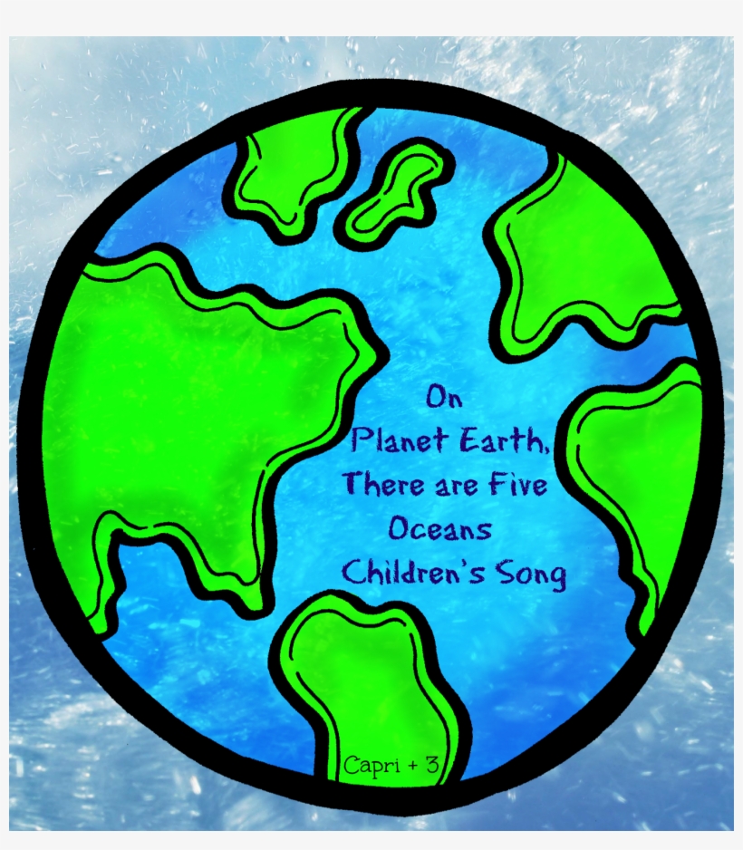 Clipart Earth Watercolor - Planet Earth For Preschoolers, transparent png