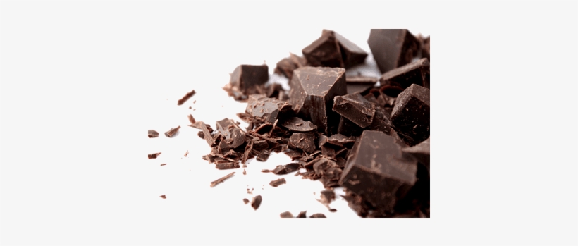 Chocolate Chunks On Side - Dark Chocolate Png, transparent png