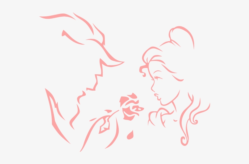 A Tale As Old As Time, Beauty And The Beast Review - Beauty And The Beast Cake Stencil, transparent png