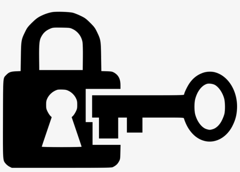 Download Key And Lock Icon Png Clipart Padlock Keys - Lock Key Icon Png, transparent png